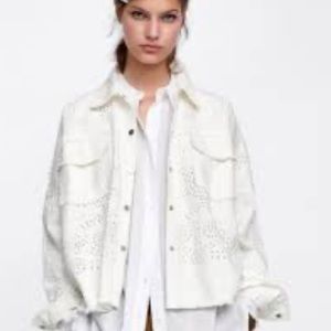 White Zara Jacket